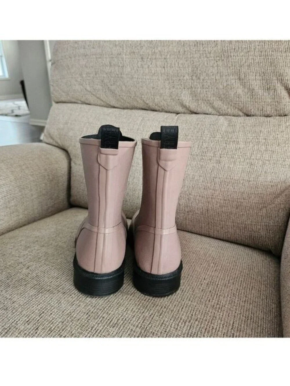 Frye Storm Zipper Rain Boots Size 9